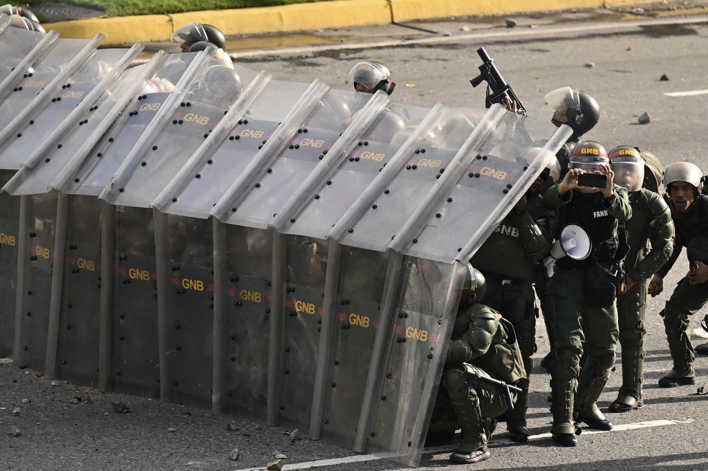 Disturbios en Venezuela tras protestas por la reelección de Nicolás Maduro'