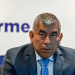 El fiscal Rafael Curruchiche mantiene sanciones internacionales al ser considerado un actor a favor de la corrupcuón. (Fotografía: Johan Ordóñez/AFP).