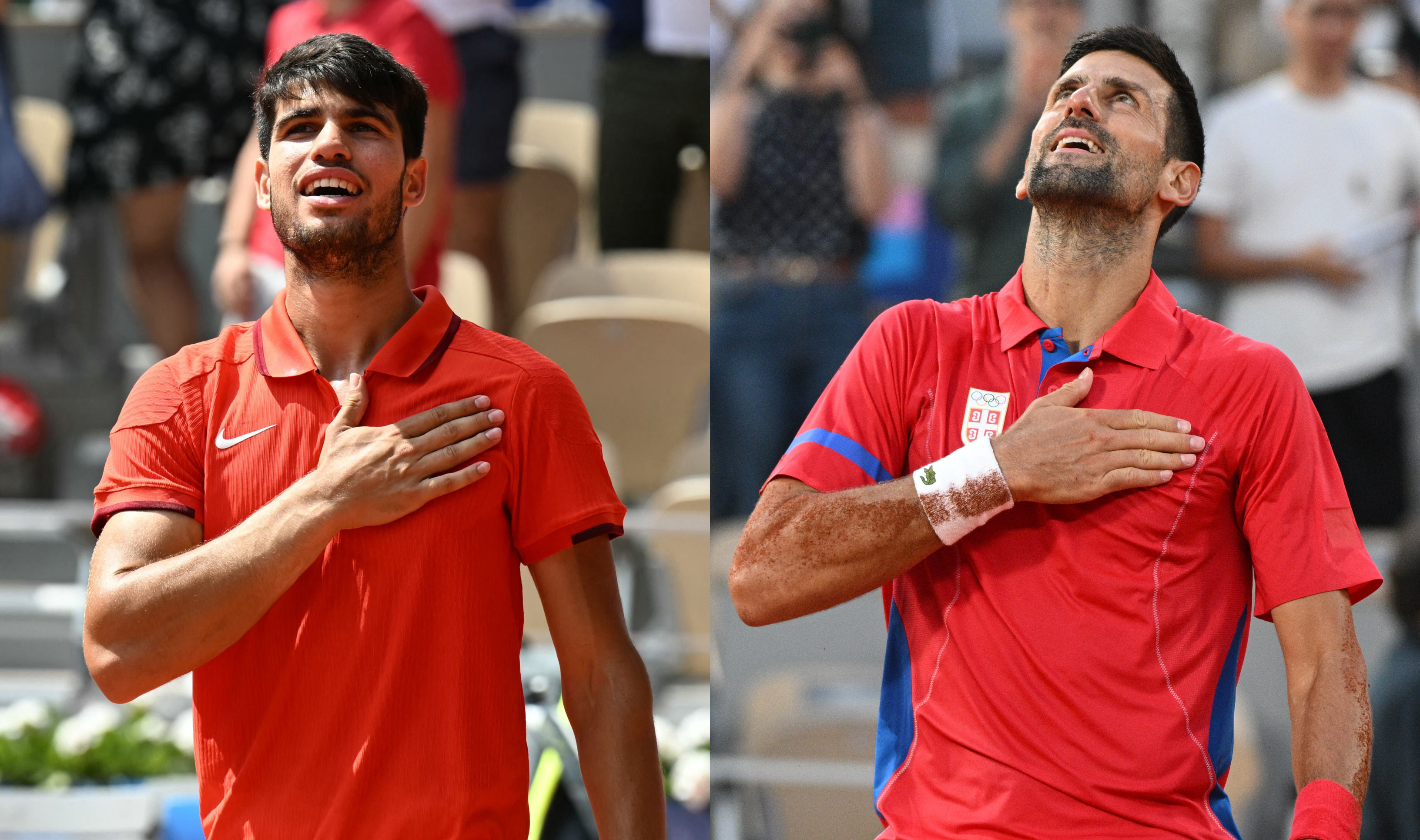 Carlos Alcaraz y Novak Djokovic se disputarán la medalla de oro en París 2024.