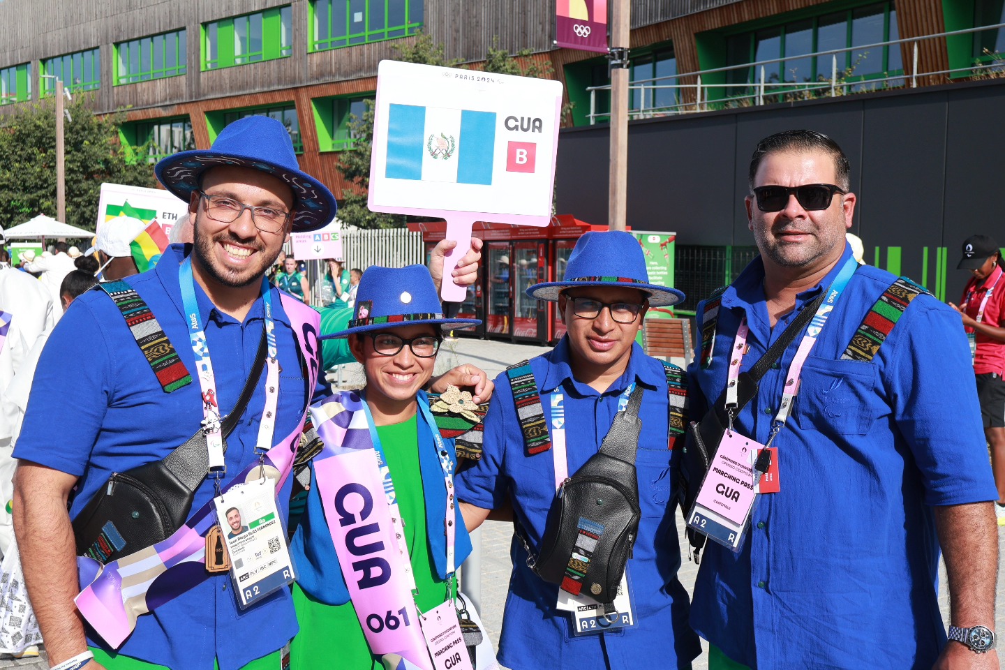 Juan Diego Blas y Ericka Esteban son los representantes de Guatemala en París 2024.