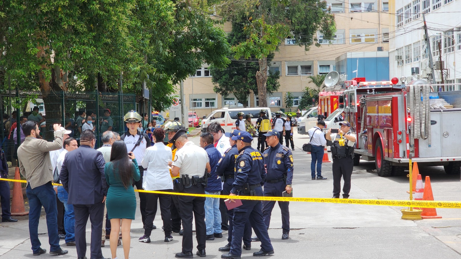 Hospital Roosevelt evacuación explosivo 14 de agosto 2024 (4)