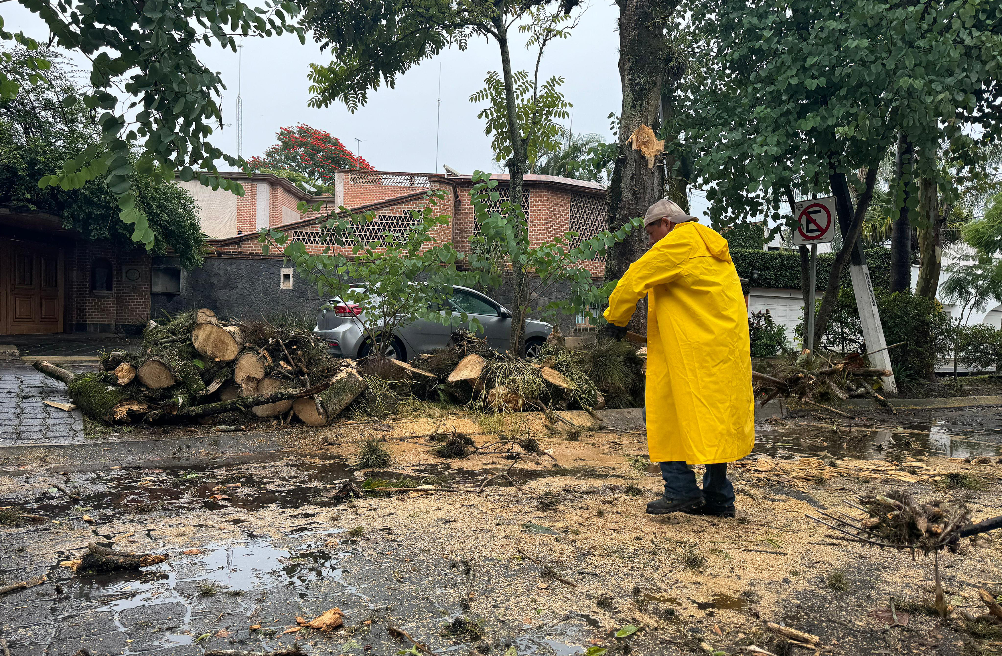 Veracruz ha sido una de las zonas afectadas por la última tormenta tropical.