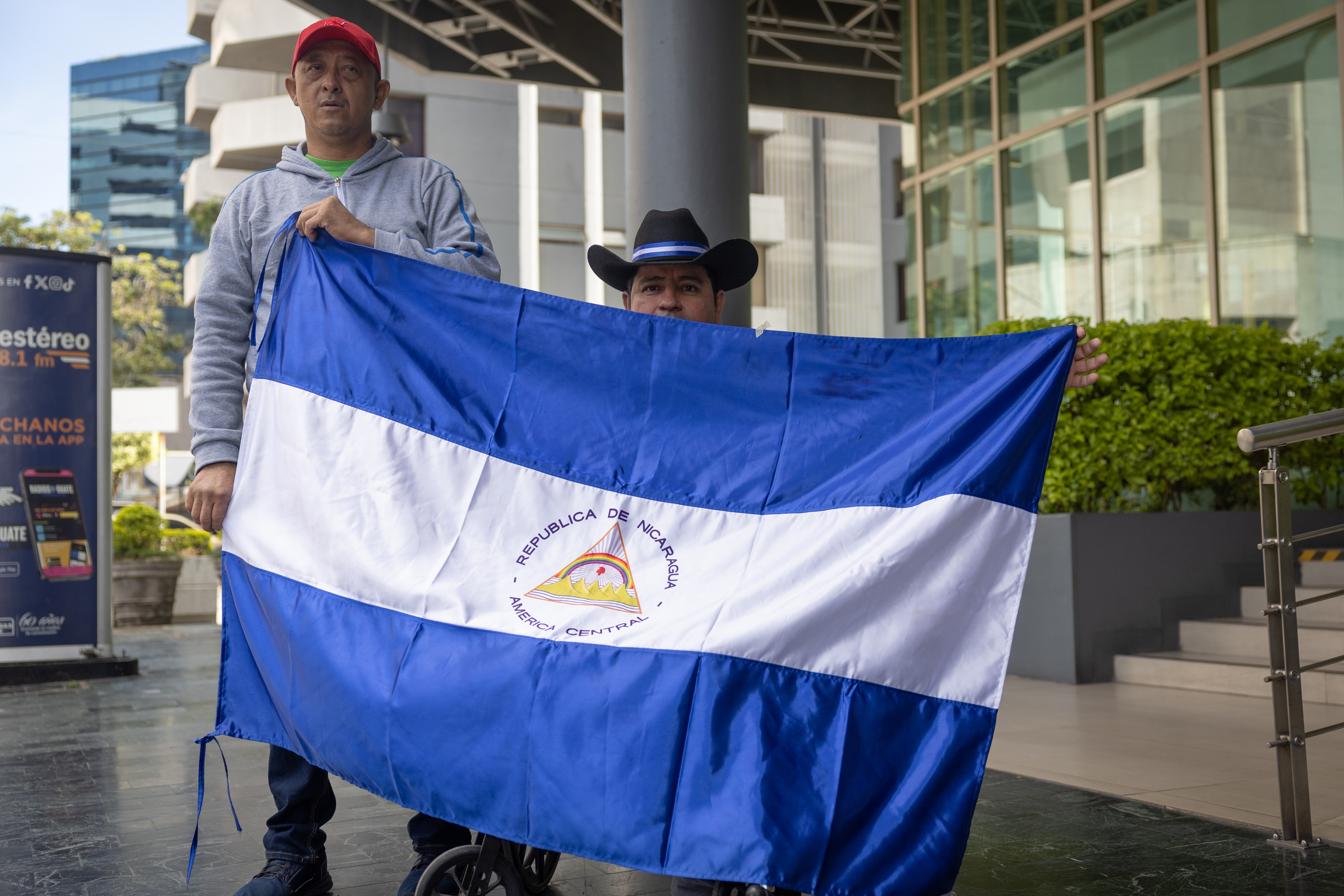 Excarcelados nicaragüenses en Guatemala piden poner fin "a la tiranía" en su país