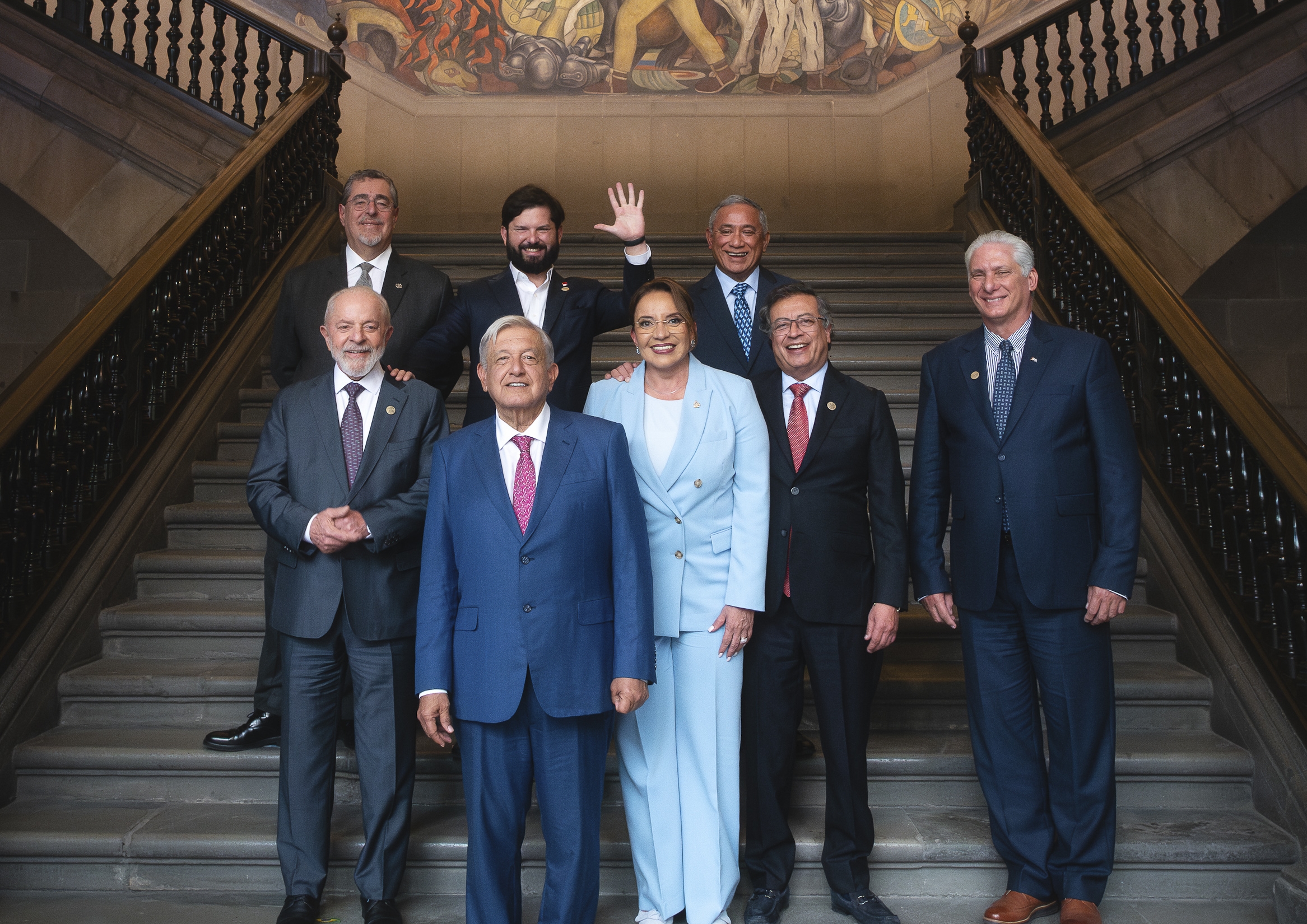 López Obrador se despide y agradece solidaridad de mandatarios de países de América Latina