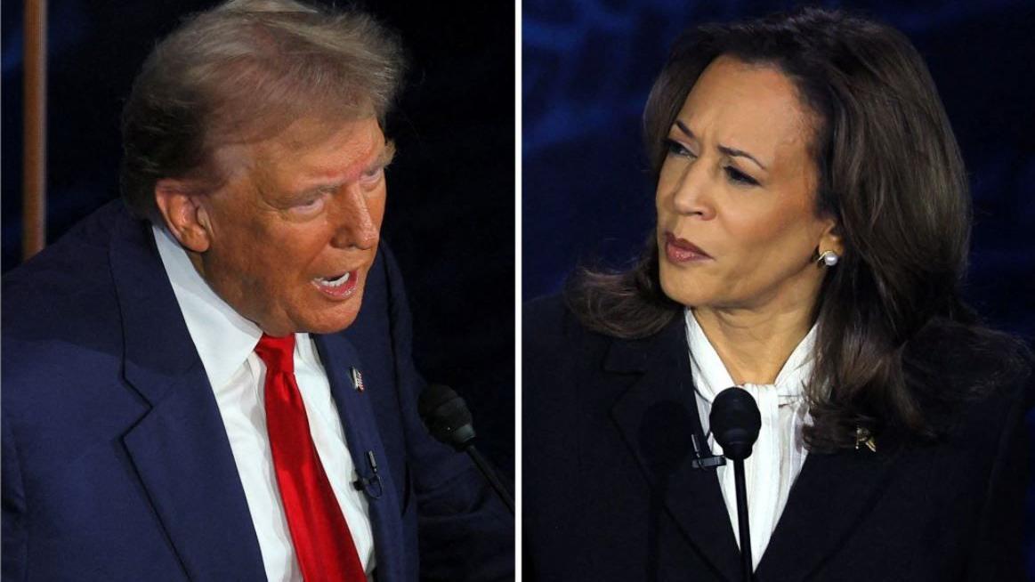 Donald Trump y Kamala Harris