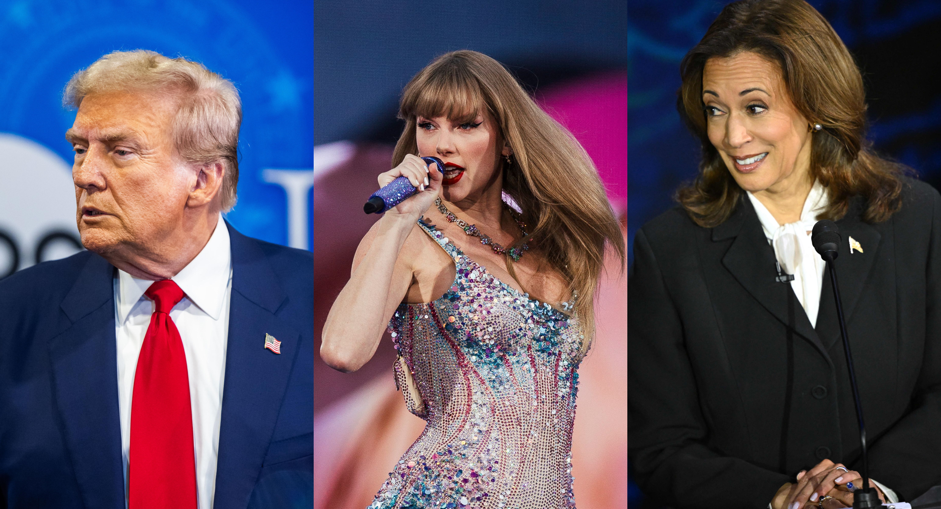 Taylor Swift publicó cual sería su voto para las elecciones en Estados Unidos.