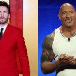Chris Evans (izquierda) y Dwayne Johnson (derecha) protagonizarán una nueva película navideña.
