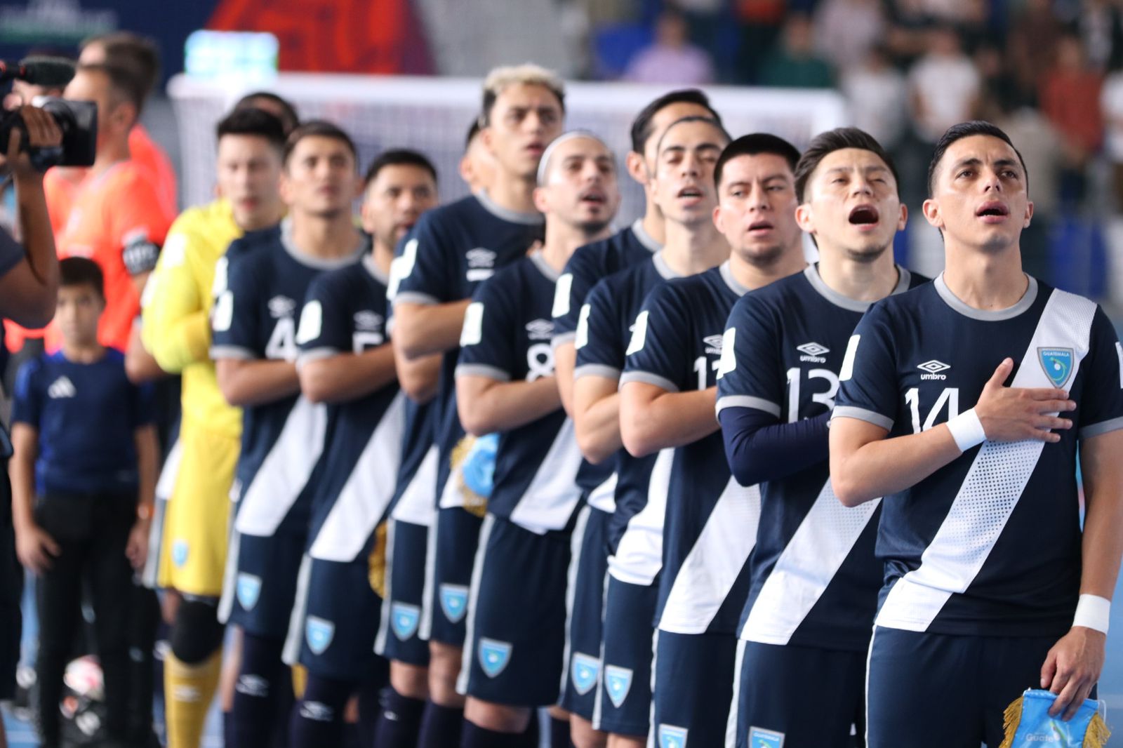 El cuadro de la Selección de Guatemala que cayó este jueves 19 de septiembre contra Irán. (Foto Prensa Libre: FEDEFUT)