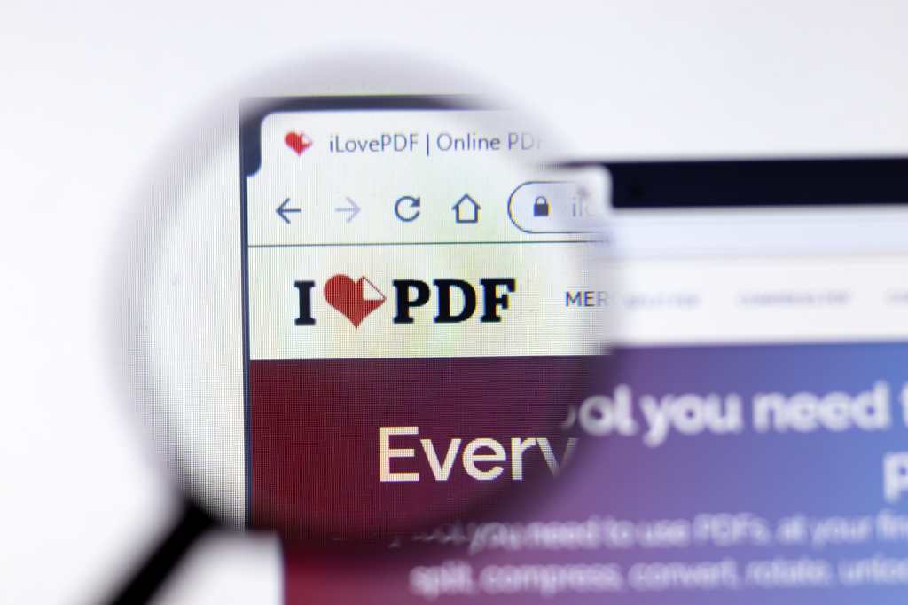 herramienta de I love PDF 