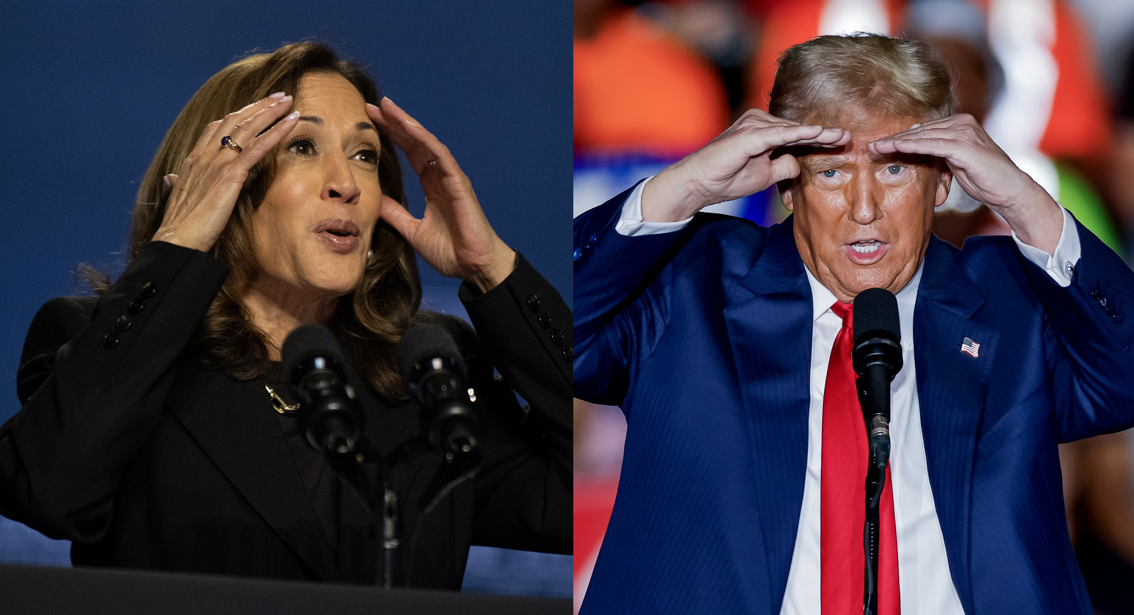 Harris y Trump posturas de política exterior