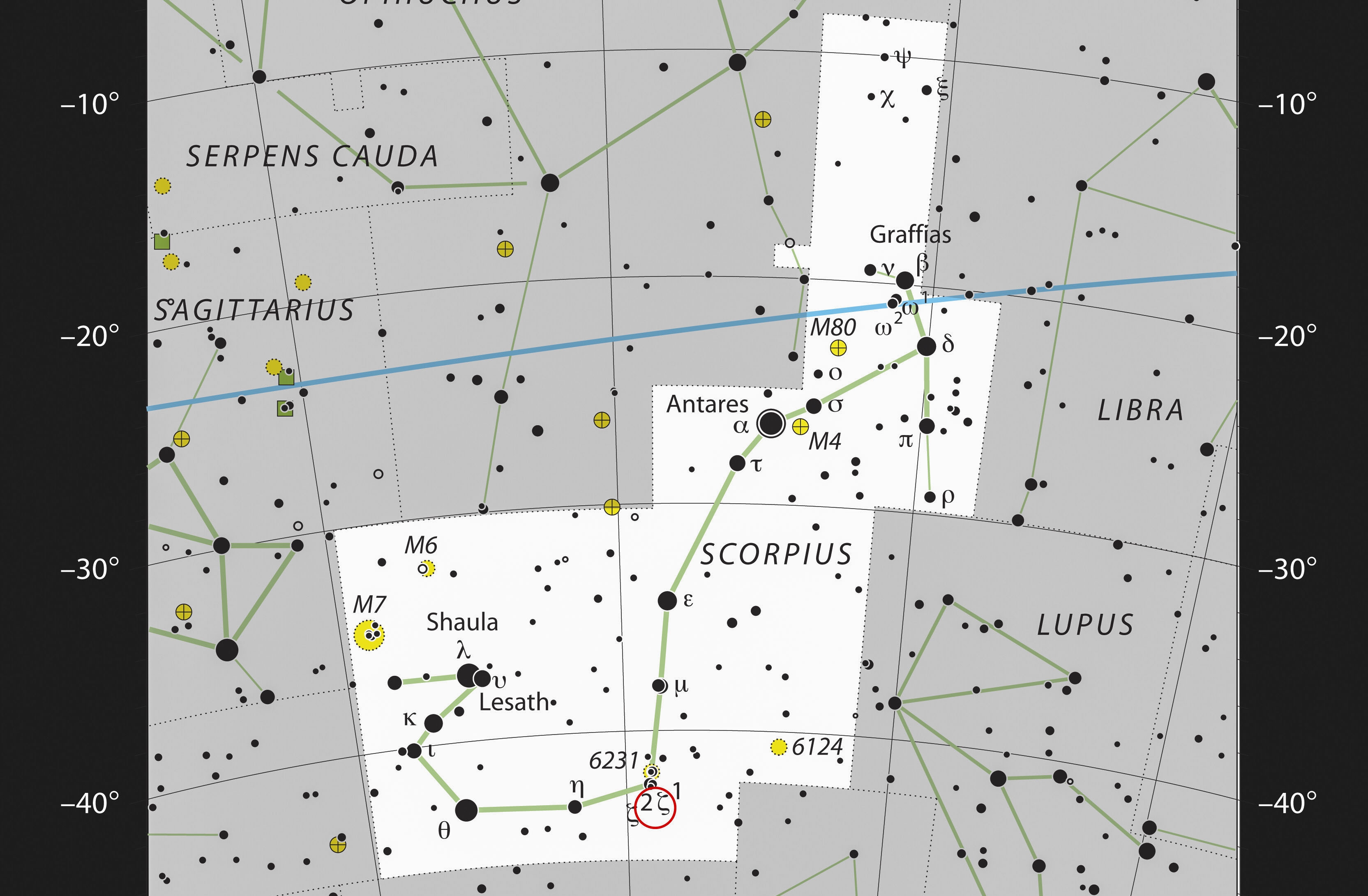 El Observatorio Europeo Austral (ESO) captó con el VLT Survey Telescope (VST) una nebulosa oscura en el centro de la Vía Láctea con la silueta de un lobo fantasmagórico y negro, llamado Nebulosa del Lobo Oscuro. (Foto Prensa Libre: EFE/ Observatorio Europeo Astra). 