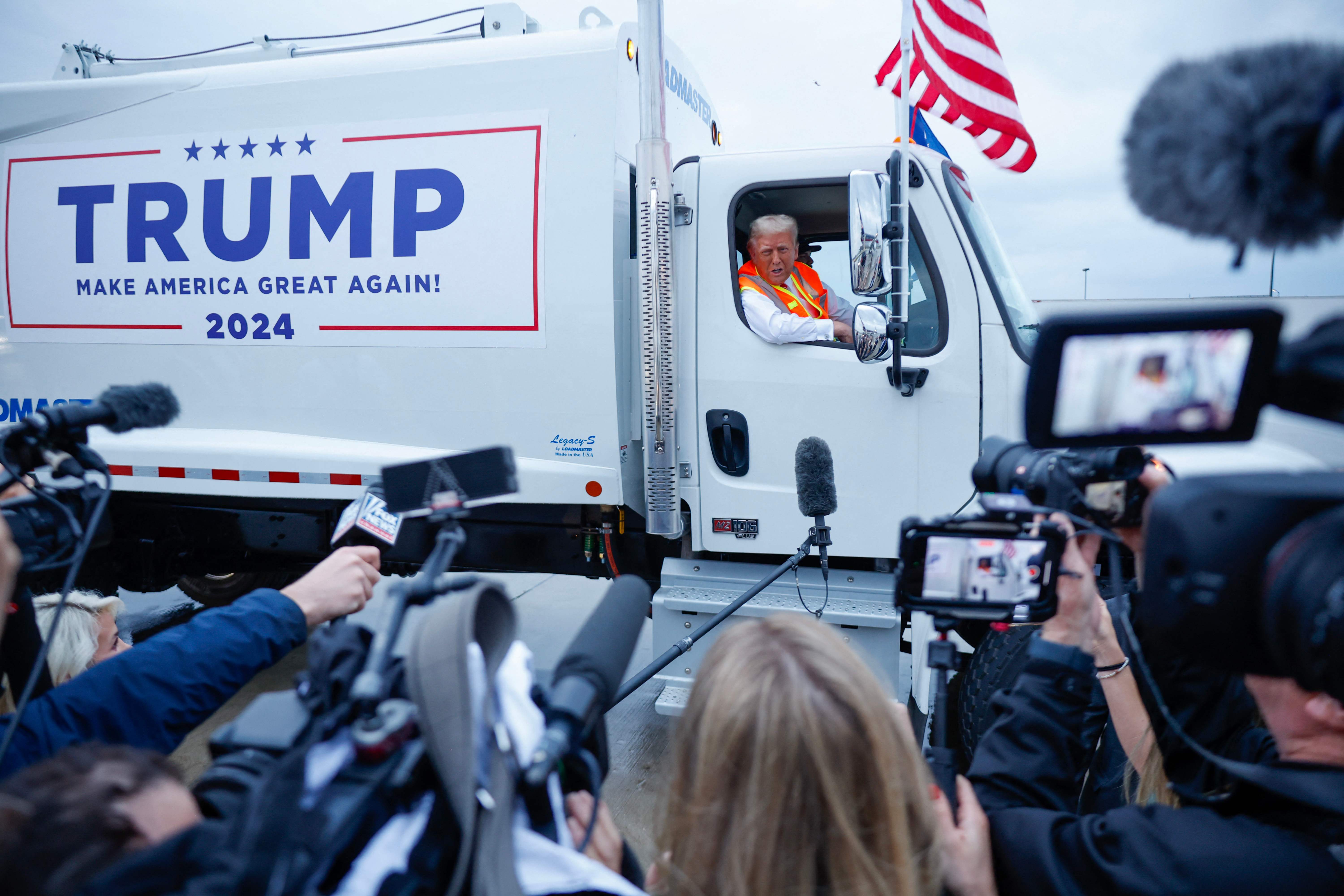 Donald Trump Campaigns In The Swing State Of Wisconsin