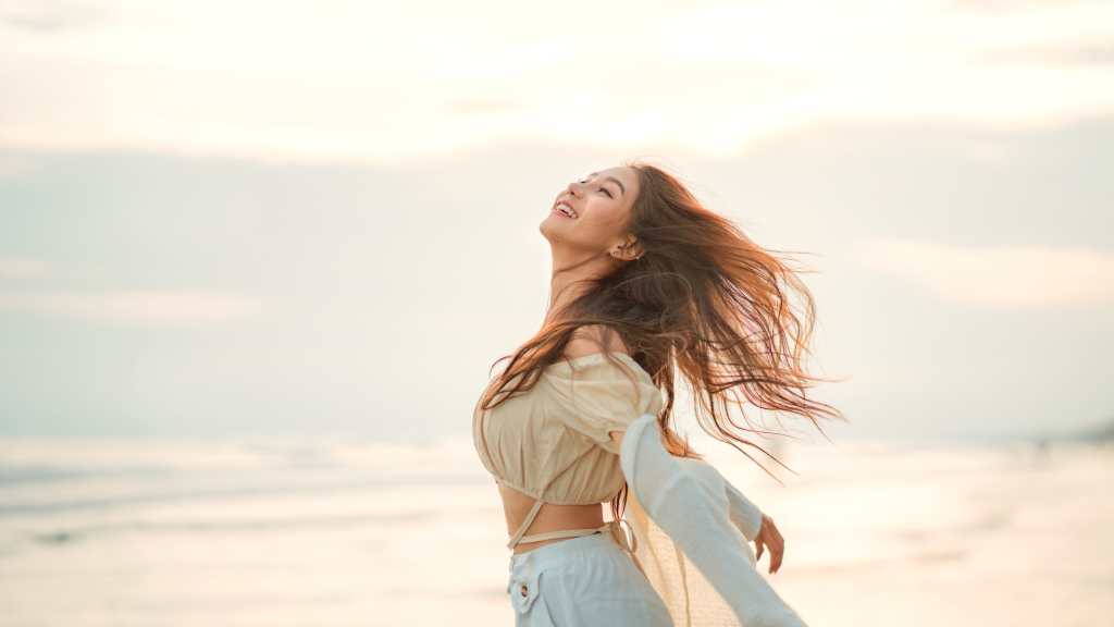 Mujer feliz