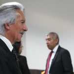 Jose Rubén Zamora, fundador de elPeriódico, recupera su libertad luego de haber pasado más de 800 días en prisión preventiva. (Foto Prensa Libre: Esbin García)