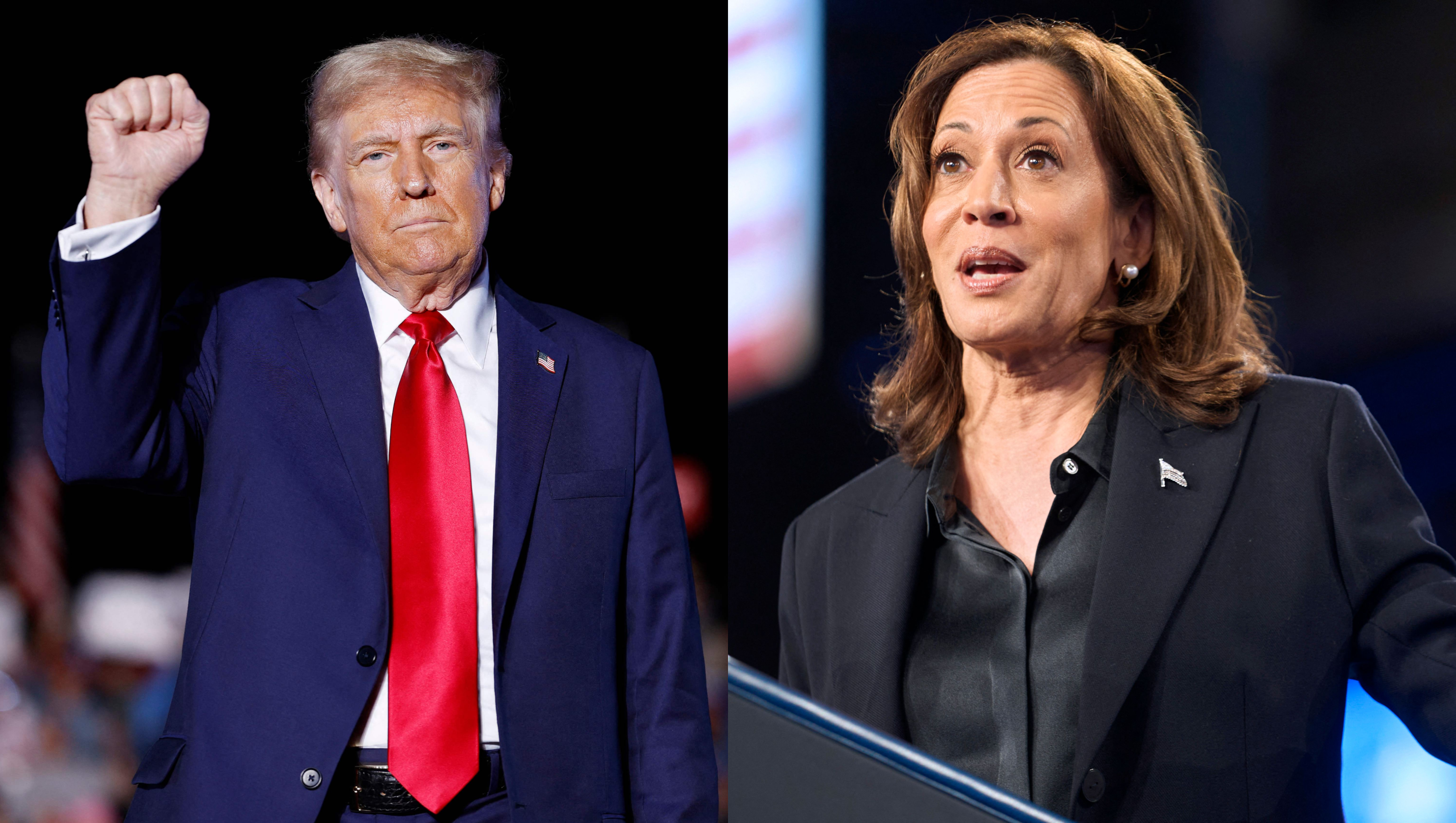 Donald Trump y Kamala Harris afrontarán las primeras elecciones de EE.UU. con la presencia de la "IA".