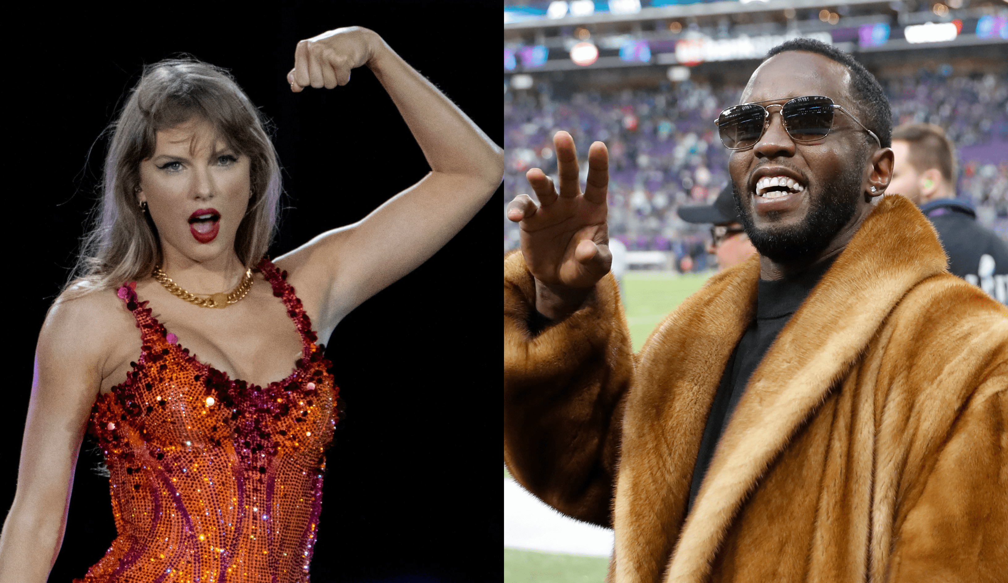 Taylor Swift mencionó a "Diddy" Combs como su cita ideal para su baile de graduación en 2011.