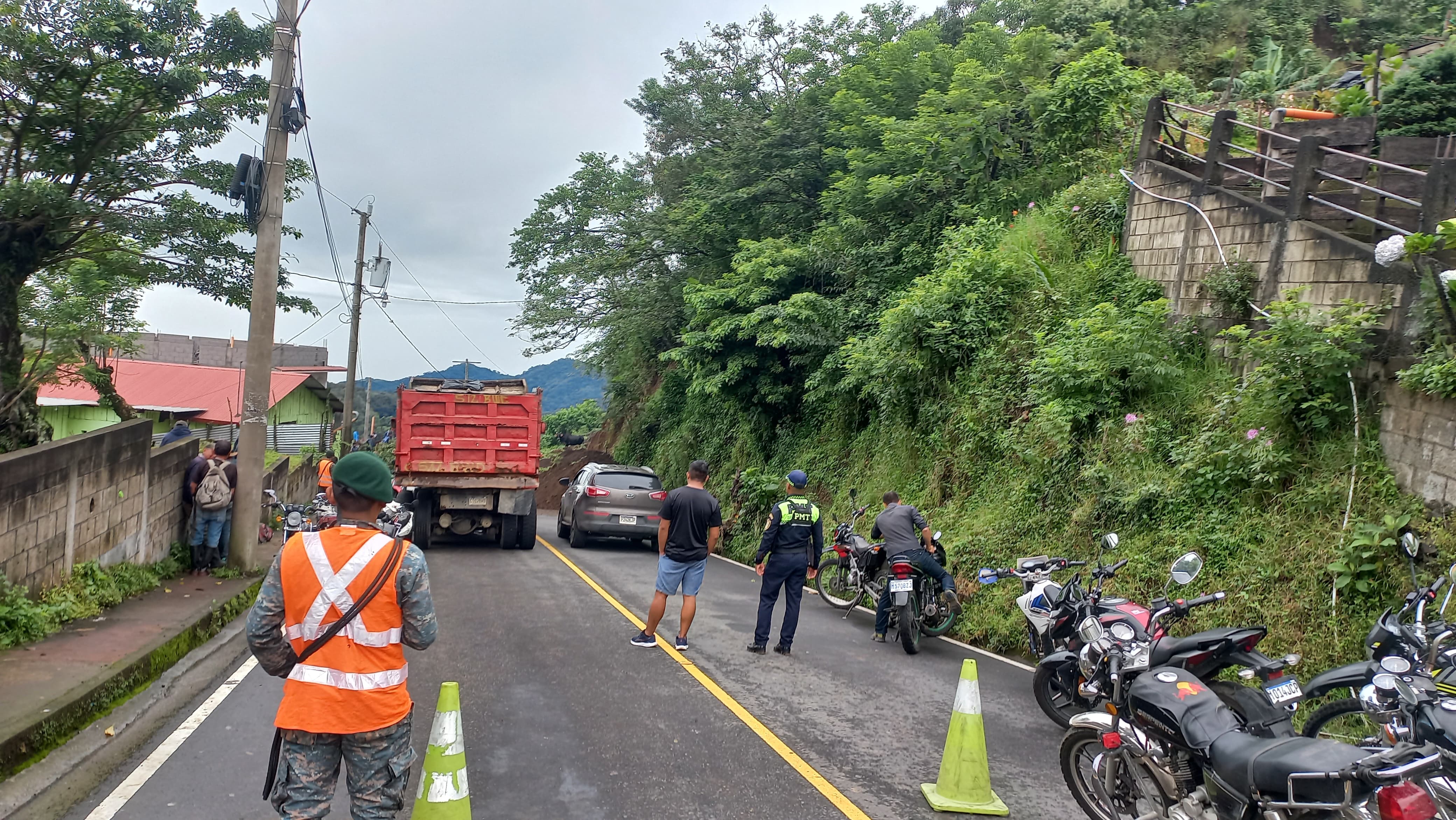 Derrumbe Chimaltenango - Escuintla