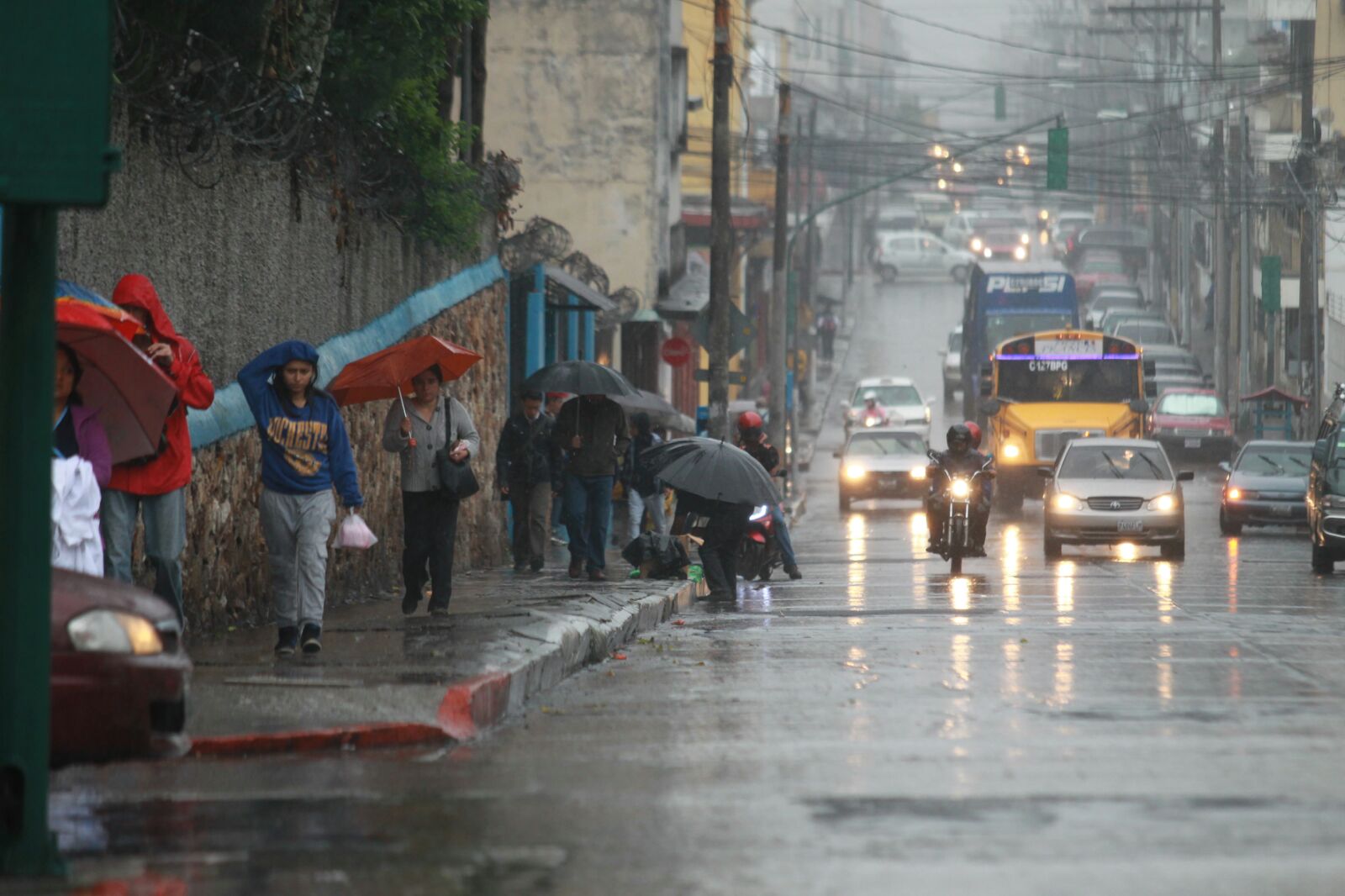 La temporada de lluvia 2024 ha dejado saturación de más de 75% en suelos de al menos tres departamentos. (Foto HemerotecaPL: E. Paredes)