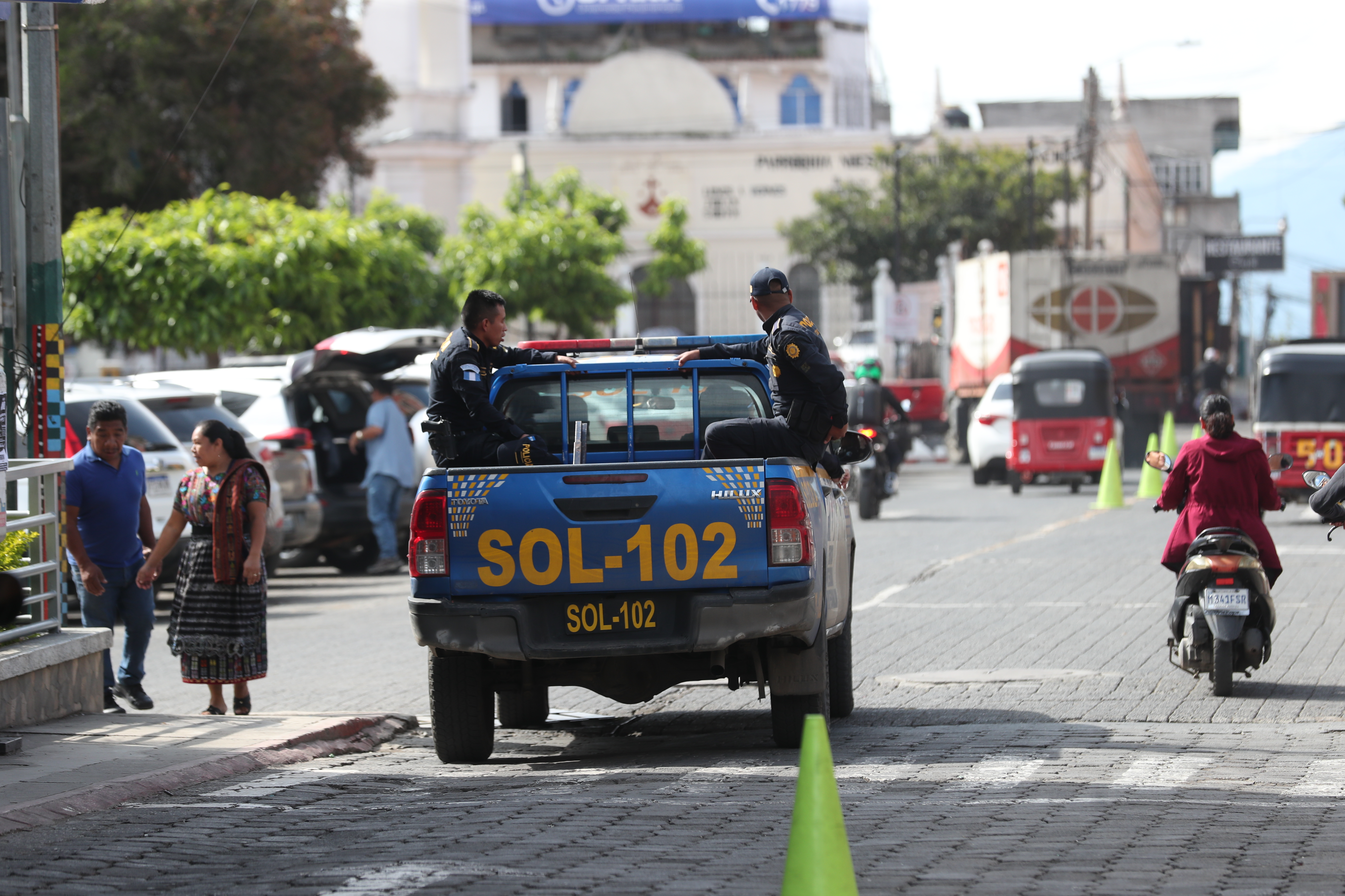 Agentes de la Polica Nacional Civil en el departamento Solola no se dan abasto para brindar seguridad en los Municipios del Departamento

Prensa Libre. Erick Avila 09/10/2024