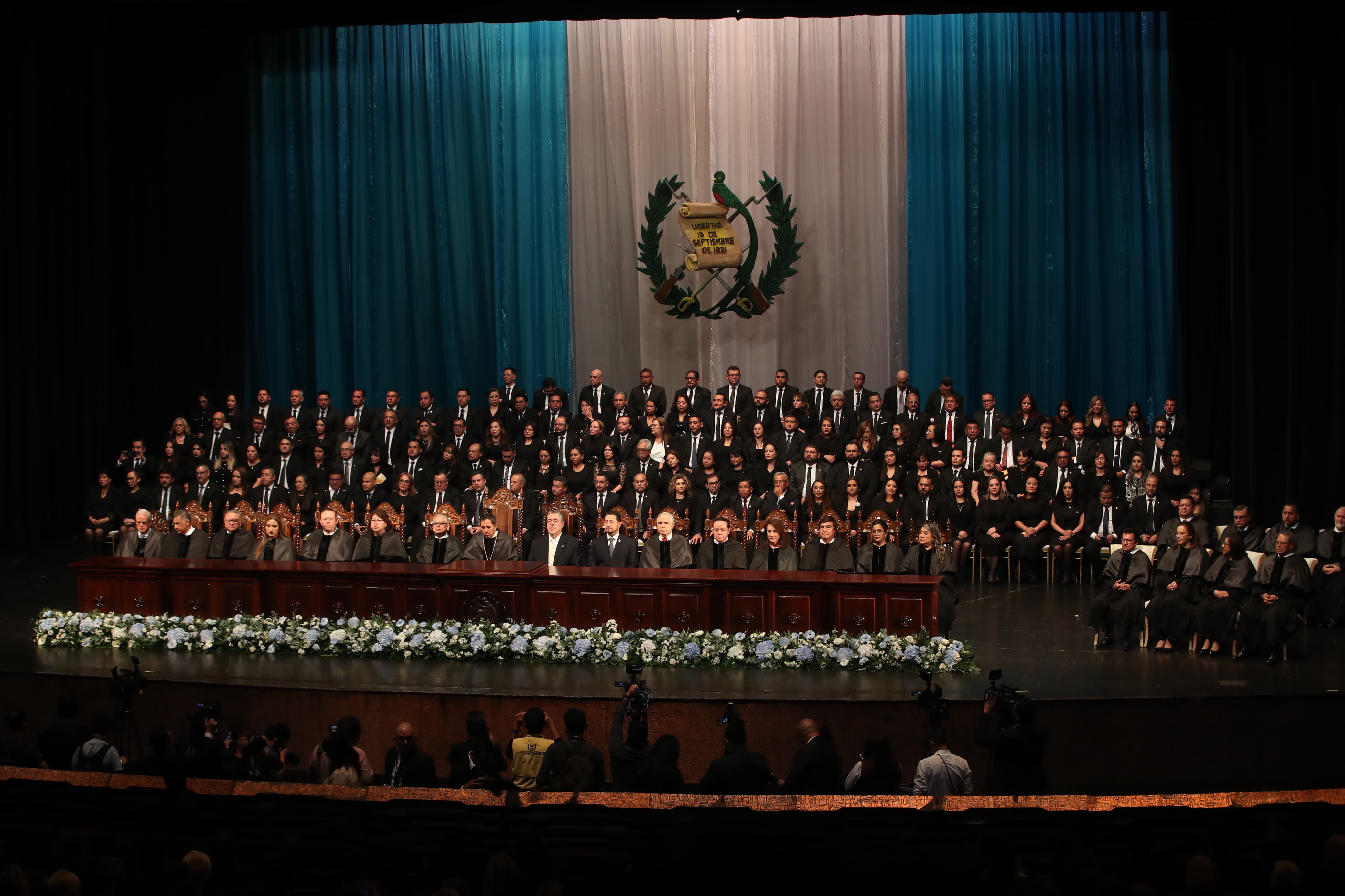 La CSJ necesita el voto a favor de nueve de los 13 magistrados para poder definir su presidencia. (Foto Prensa Libre: Byron Rivera Baiza)