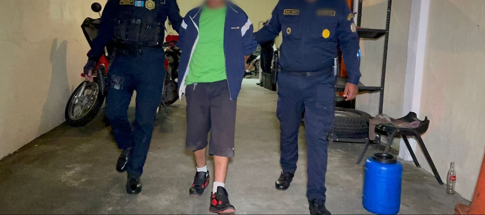 Alias "Rata" es presunto responsable de la balacera que se registró en una fiesta de Halloween en la zona 7 capitalina. (Foto Prensa Libre: Policía Nacional Civil)