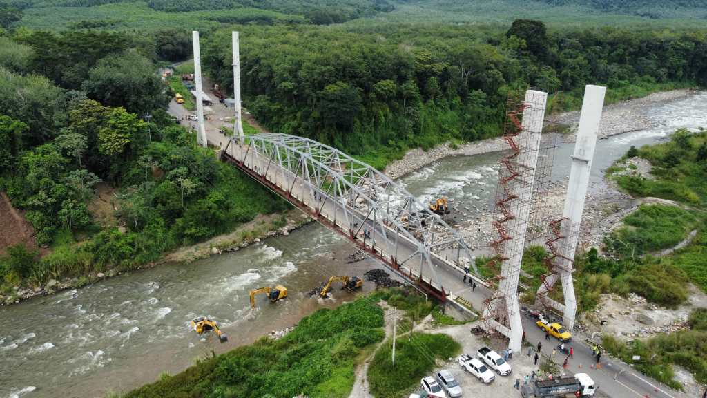 reparaciones del puente Nahualate 