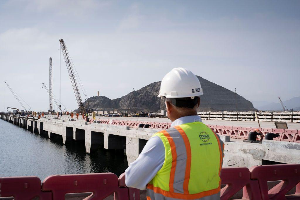 El puerto de Chancay será el más grande de Sudamérica. BBC