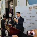 El presidente del Congreso, Nery Ramos, dio detalles sobre la ley de la PNC que no logró el apoyo necesario para ser aprobada. (Foto Prensa Libre: Emilio Chang)