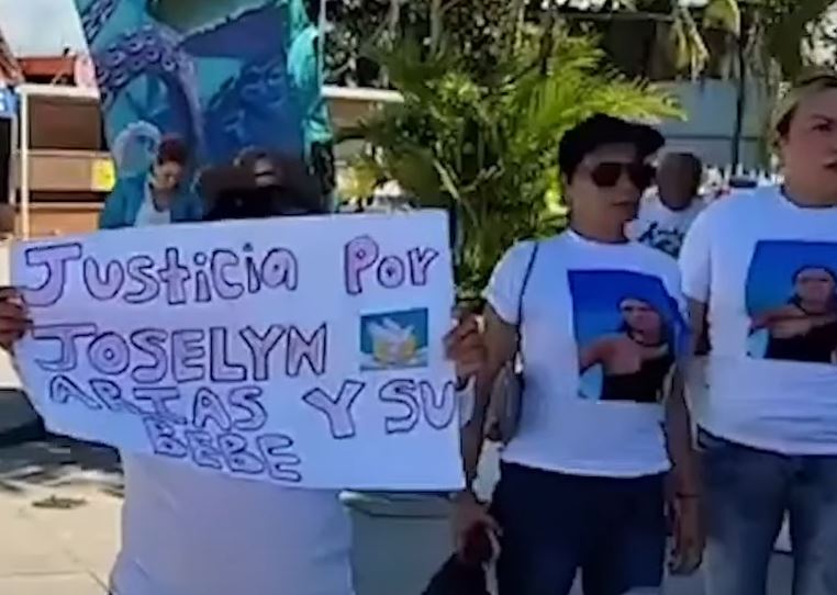 Caminata para exigir justicia por la muerte de Yoselin Judith