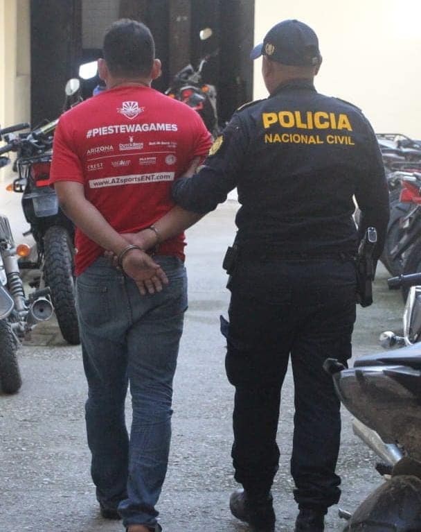 Las autoridades reportaron la captura de un presunto agresor sexual. en Petén. (Foto Prensa Libre: PNC)