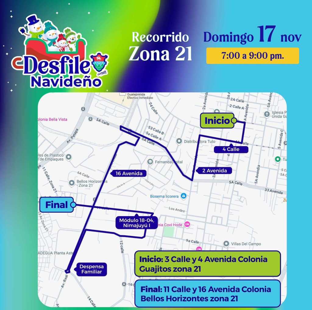 desfile navideño 2024