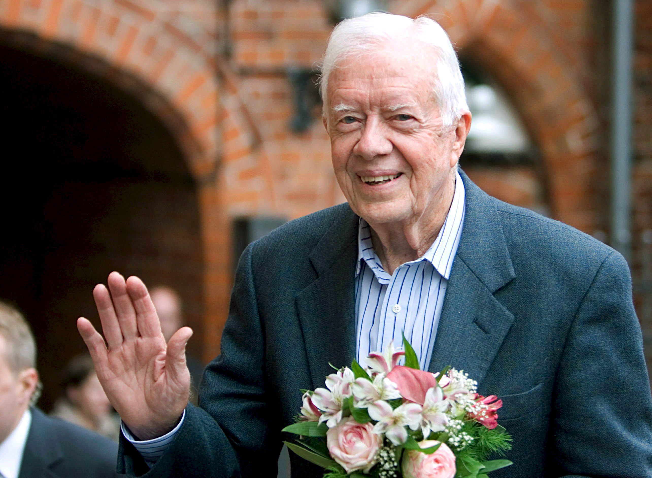 Fotografía de archivo del expresidente de Estados Unidos Jimmy Carter,  Falleció en diciembre de 2024.  (Foto Prensa Libre: EFE)