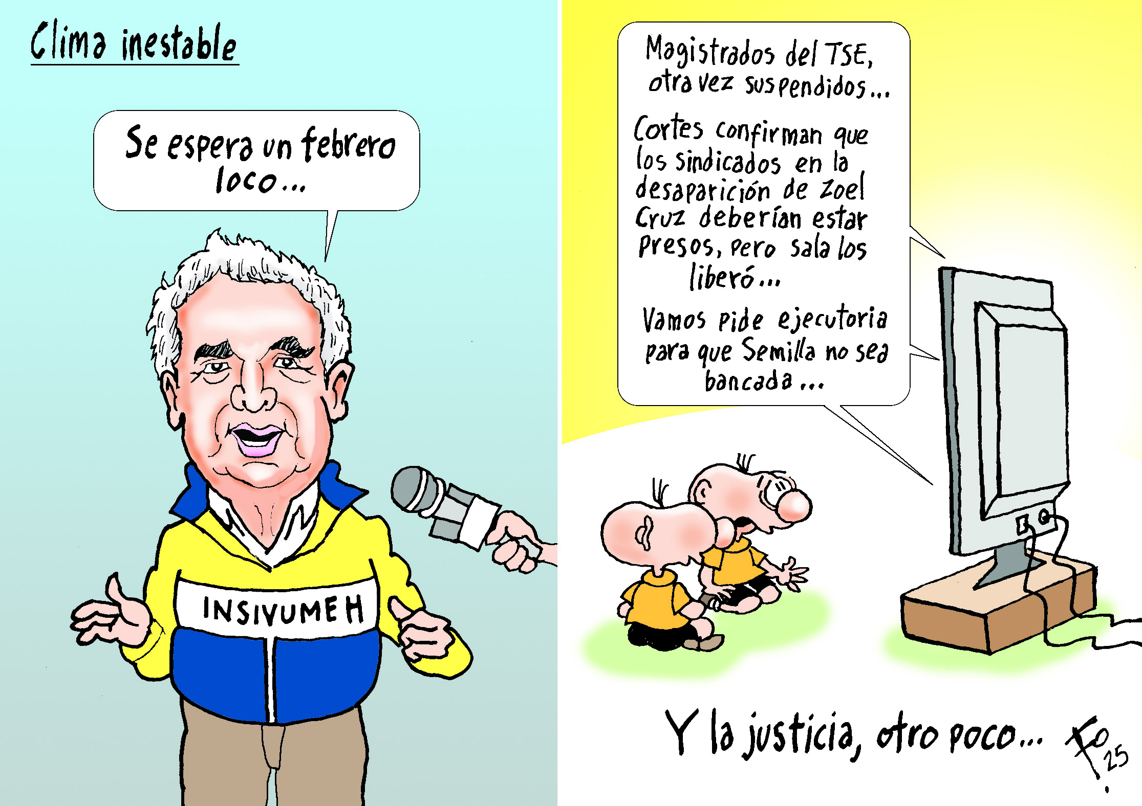 Pesonaje: César George.