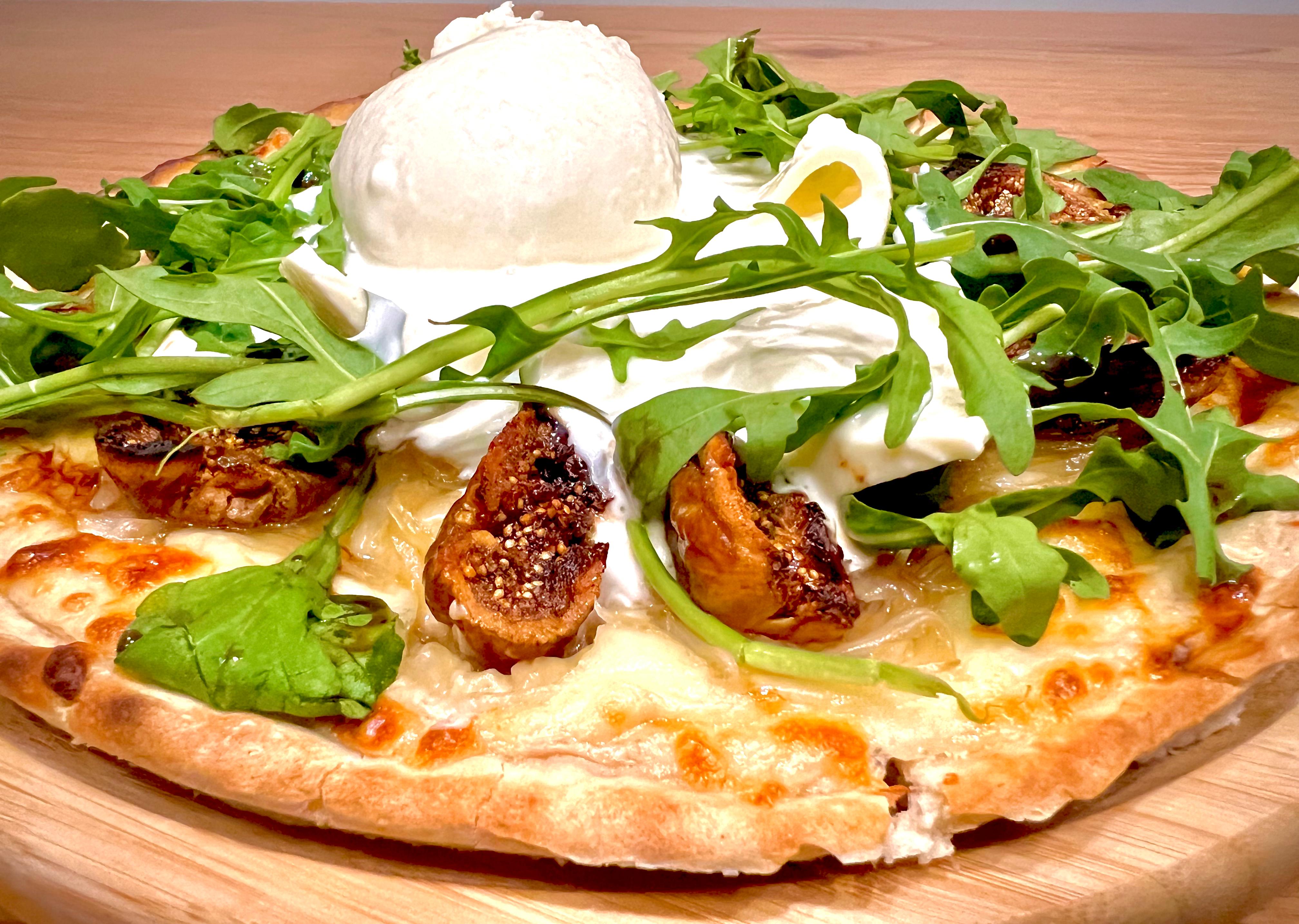 Ingrediente estrella: pizza con higos