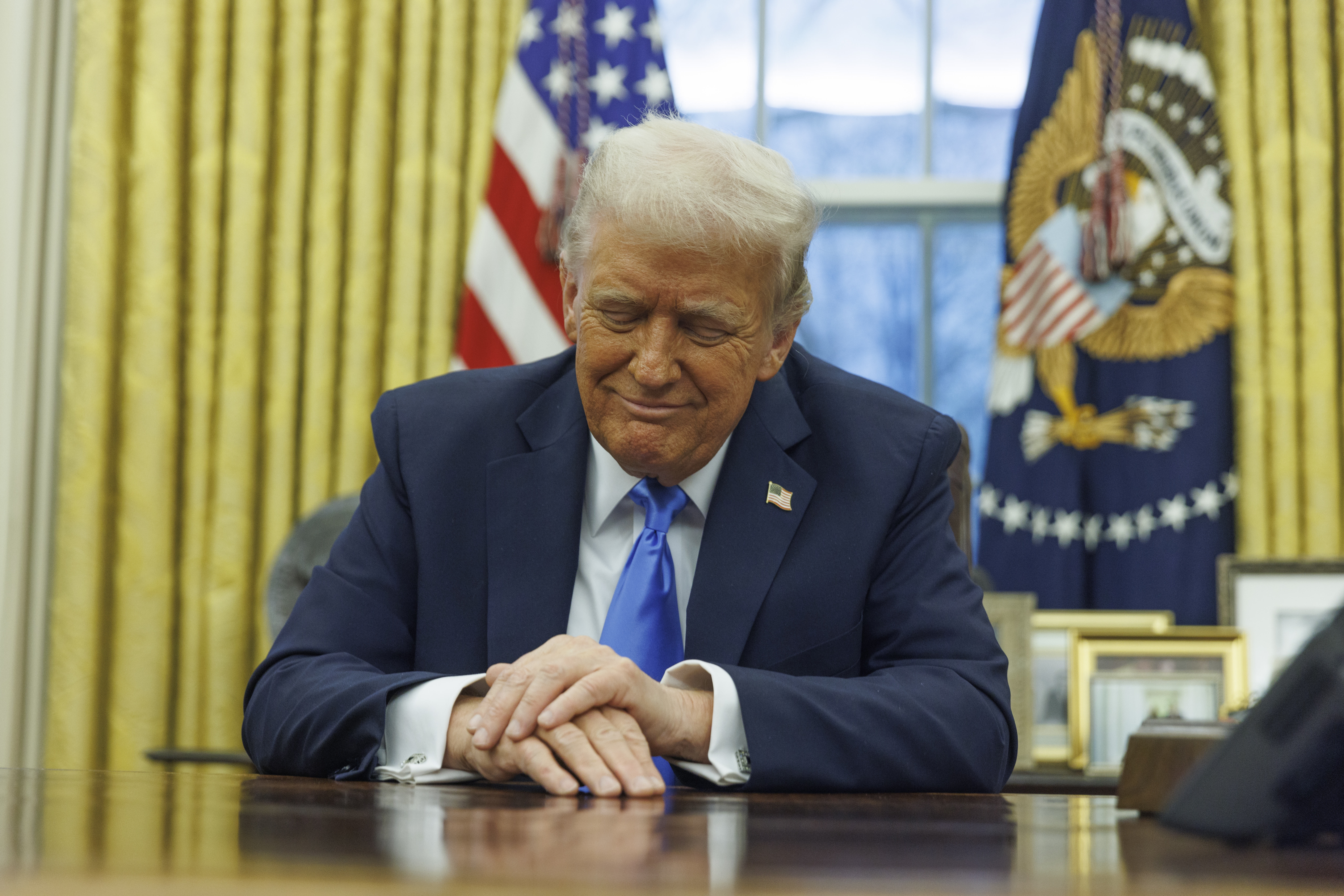 Donald Trump en la Casa Blanca