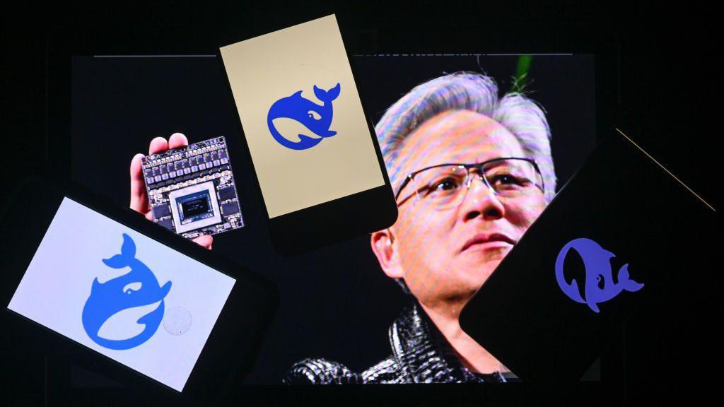 DeepSeek fue lanzado el 20 de enero y se convirtió rápidamente en la app más descargada.

Getty Images