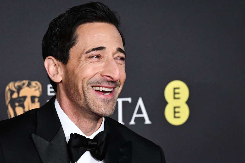 Adrien Brody en los Bafta