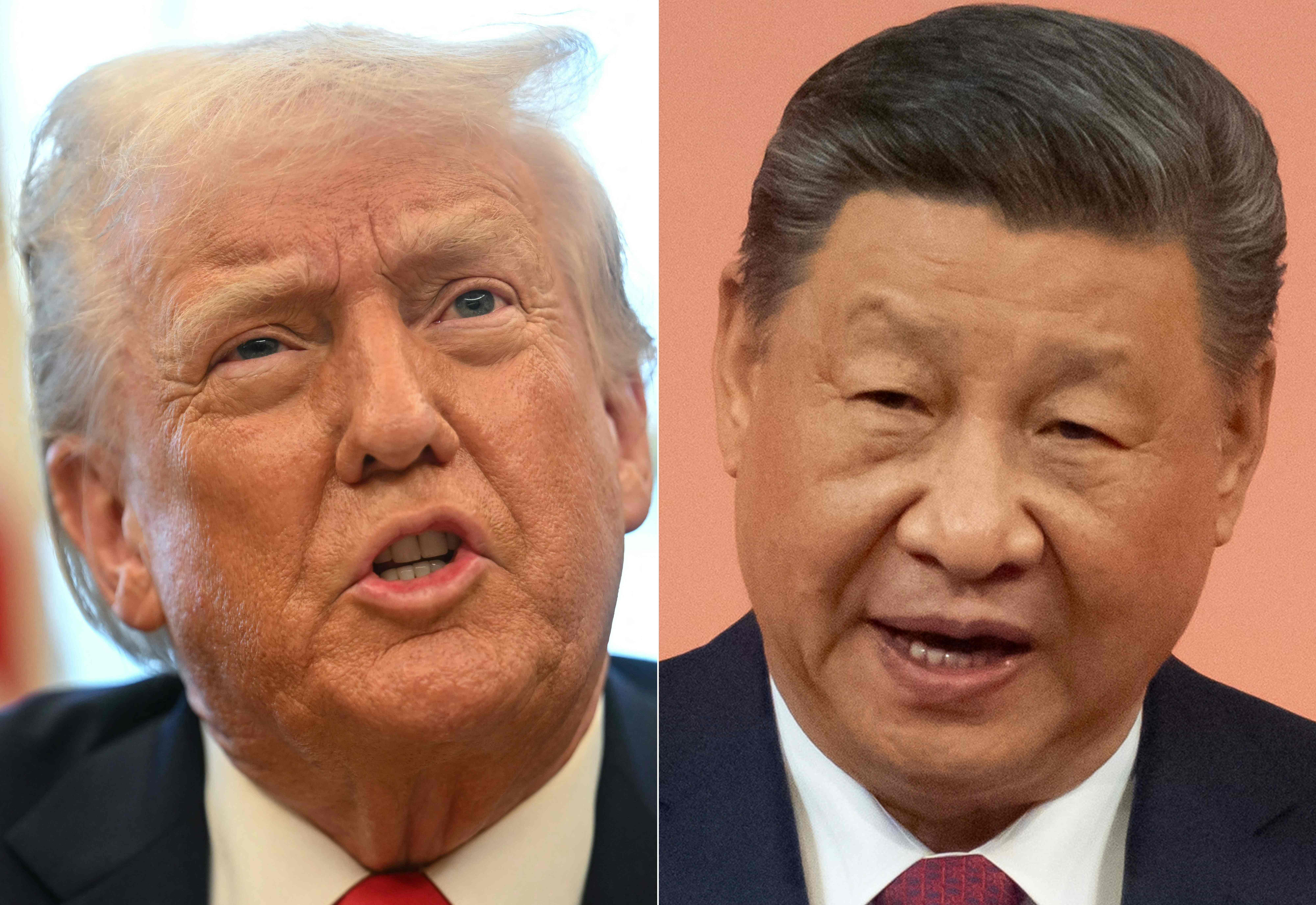 Donald Trump Xi Jinping