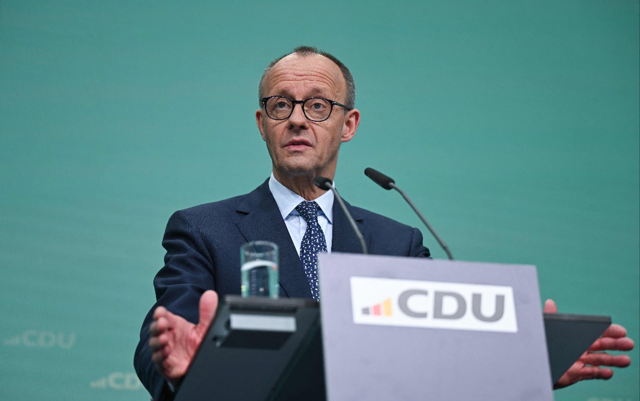 Friedrich Merz tendrá la tarea de formar gobierno en Alemania tras las votaciones. (Foto Prensa Libre: AFP)