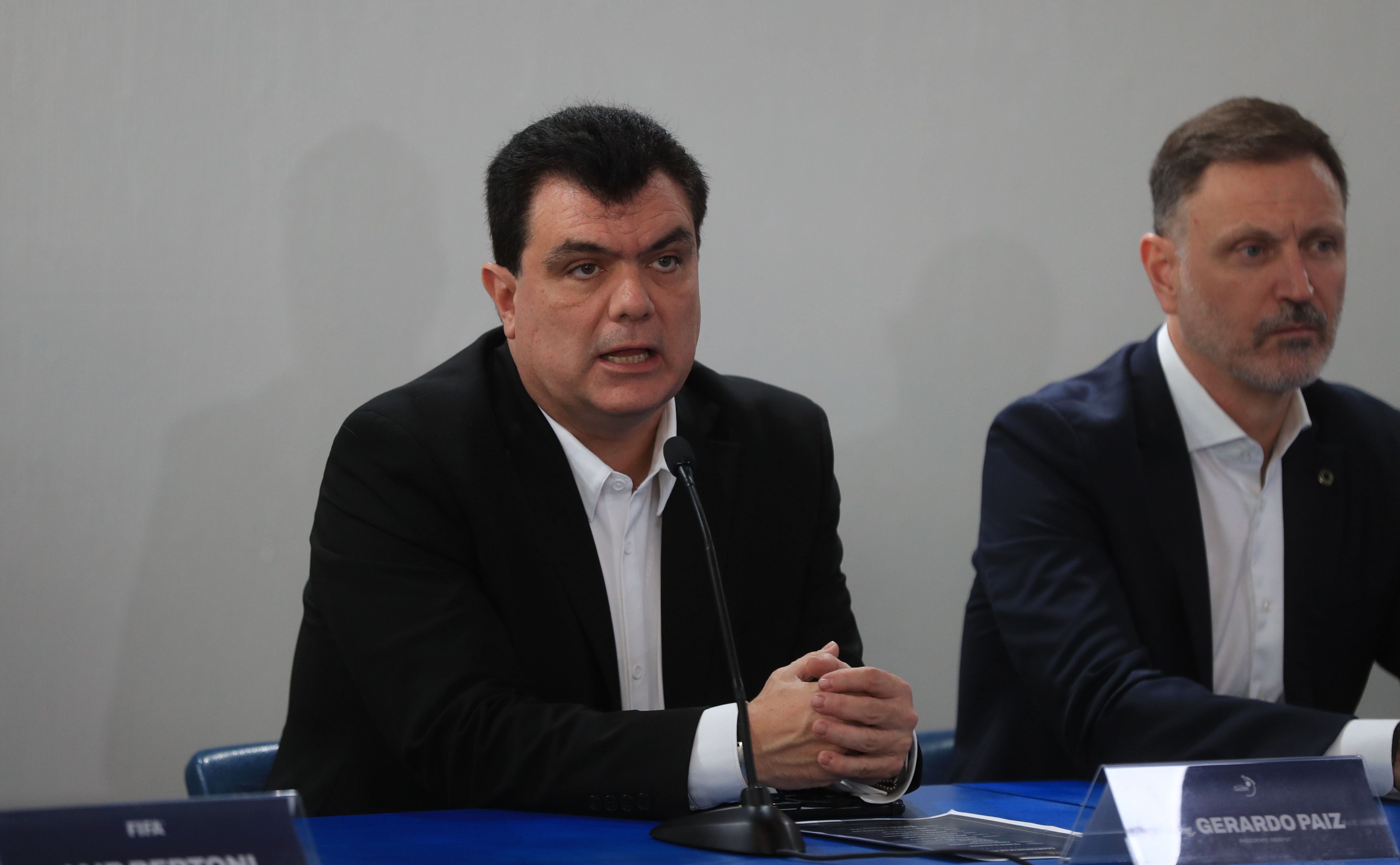 Gerardo Paiz, presidente de la Fedefut.