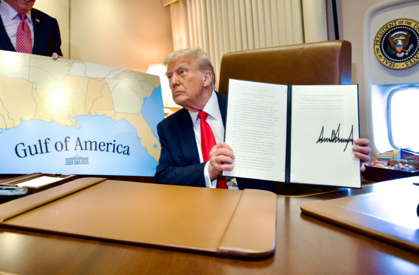 Golfo de América Trump