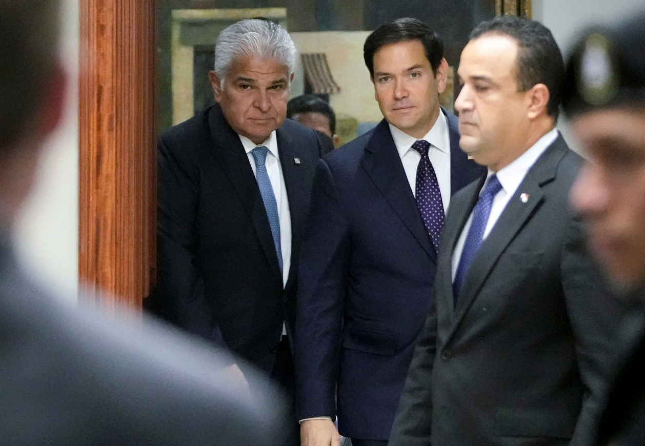 MARCO RUBIO EN PANAMÁ,. AFP'