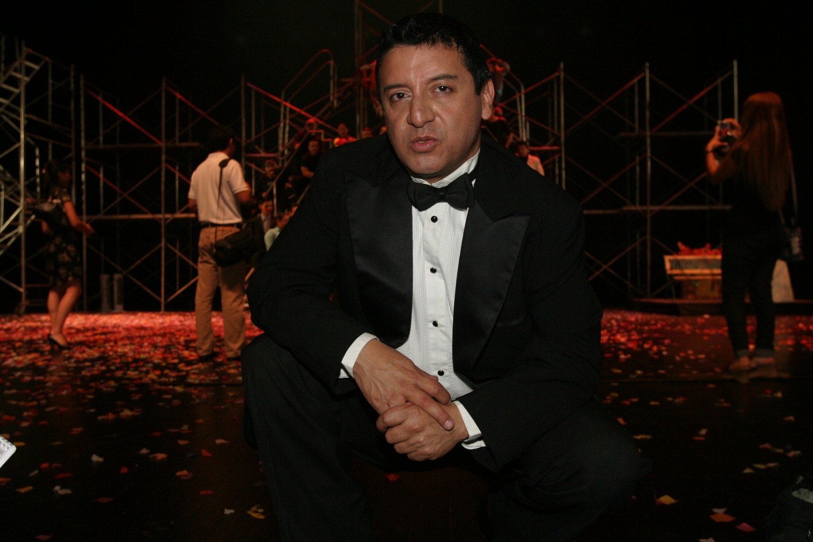 El dramaturgo, actor, director, músico Fran Lepe