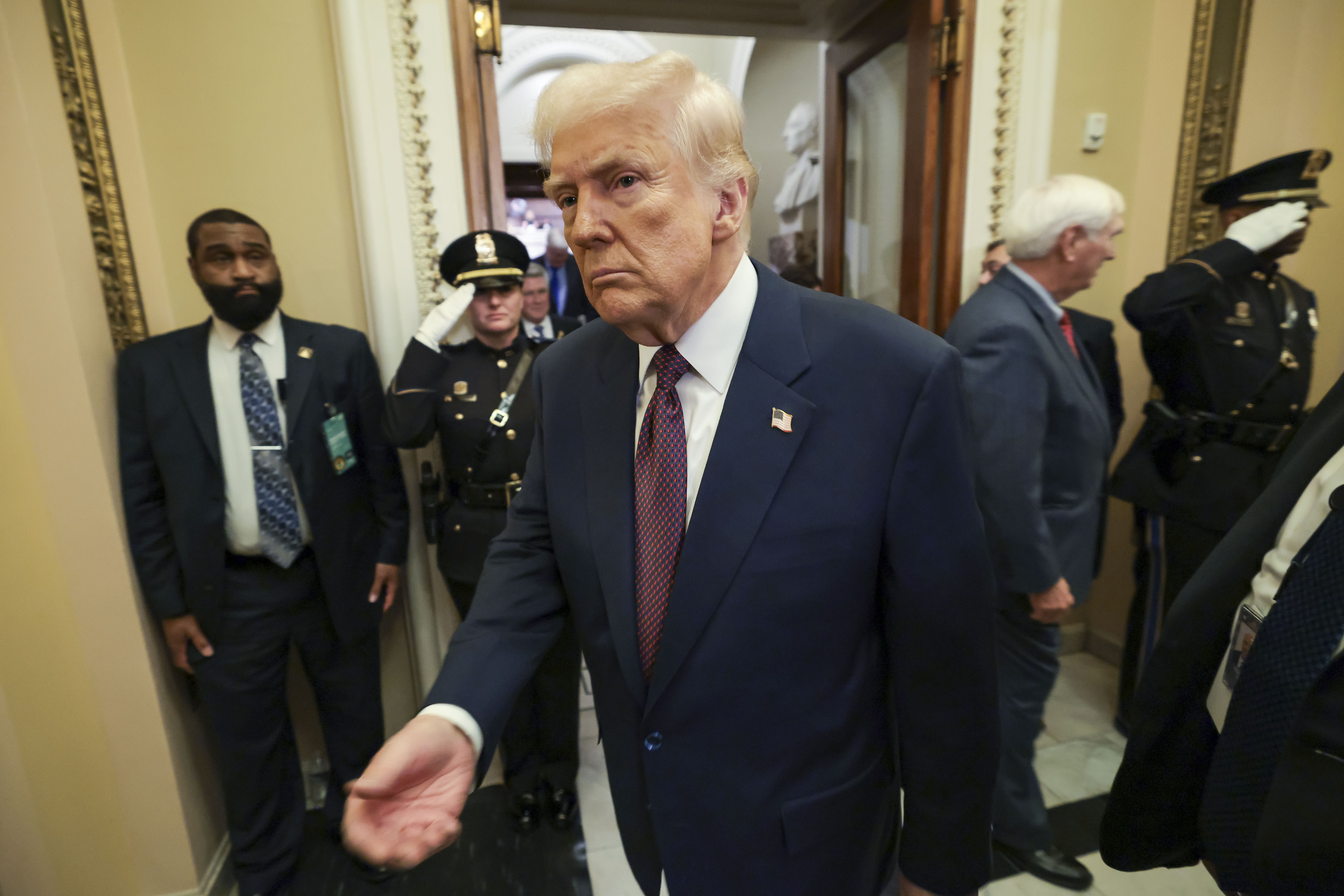 US President Donald Trump Addresses Joint Session of US Congress