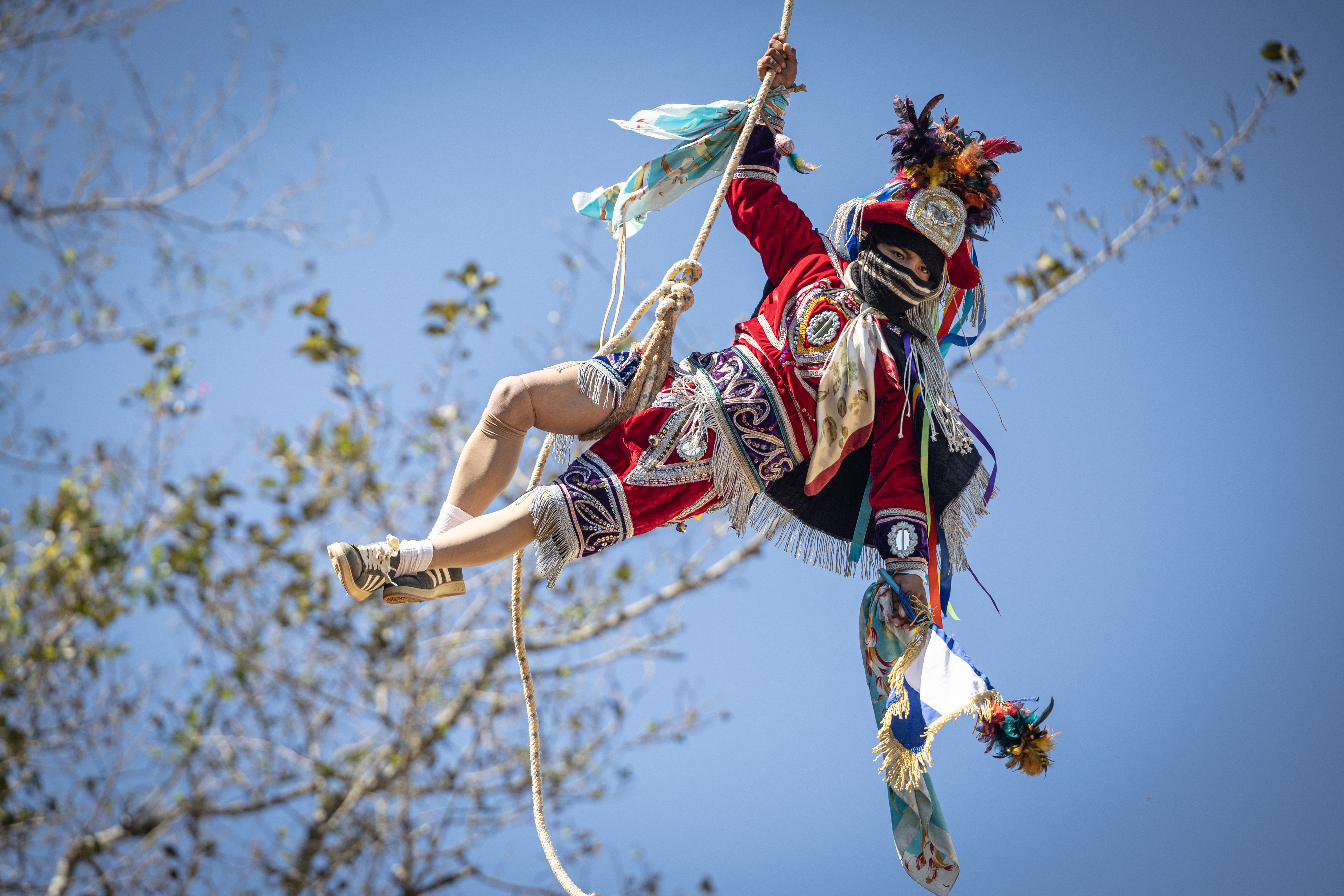 Tradición de la la danza del Palo Volador