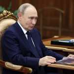 Russian President Putin meets Kostroma Region Governor Sitnikov in Moscow