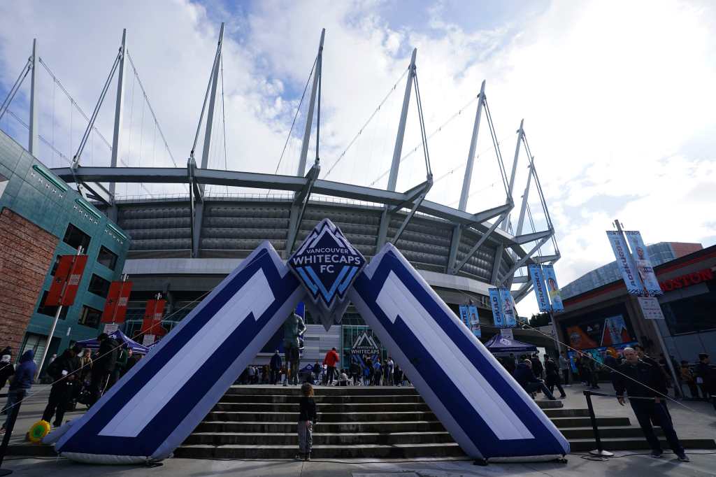 El BC Place Stadium de Vancouver, Canadá.