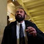 WASHINGTON, DC - MARCH 04: Rep. Al Green (D-TX) talks to reporters after being removed from the floor of the U.S. House of Representatives for interrupting U.S. President Donald Trumps address a joint session of Congress at the U.S. Capitol on March 04, 2025 in Washington, DC. President Trump was expected to address Congress on his early achievements of his presidency and his upcoming legislative agenda. Anna Moneymaker/Getty Images/AFP (Photo by Anna Moneymaker / GETTY IMAGES NORTH AMERICA / Getty Images via AFP)