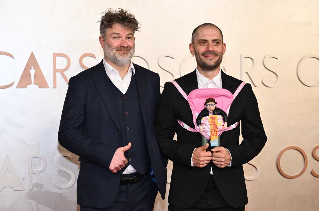 El actor estadounidense Andrew Garfield (Foto Prensa Libre: ANGELA WEISS / AFP)