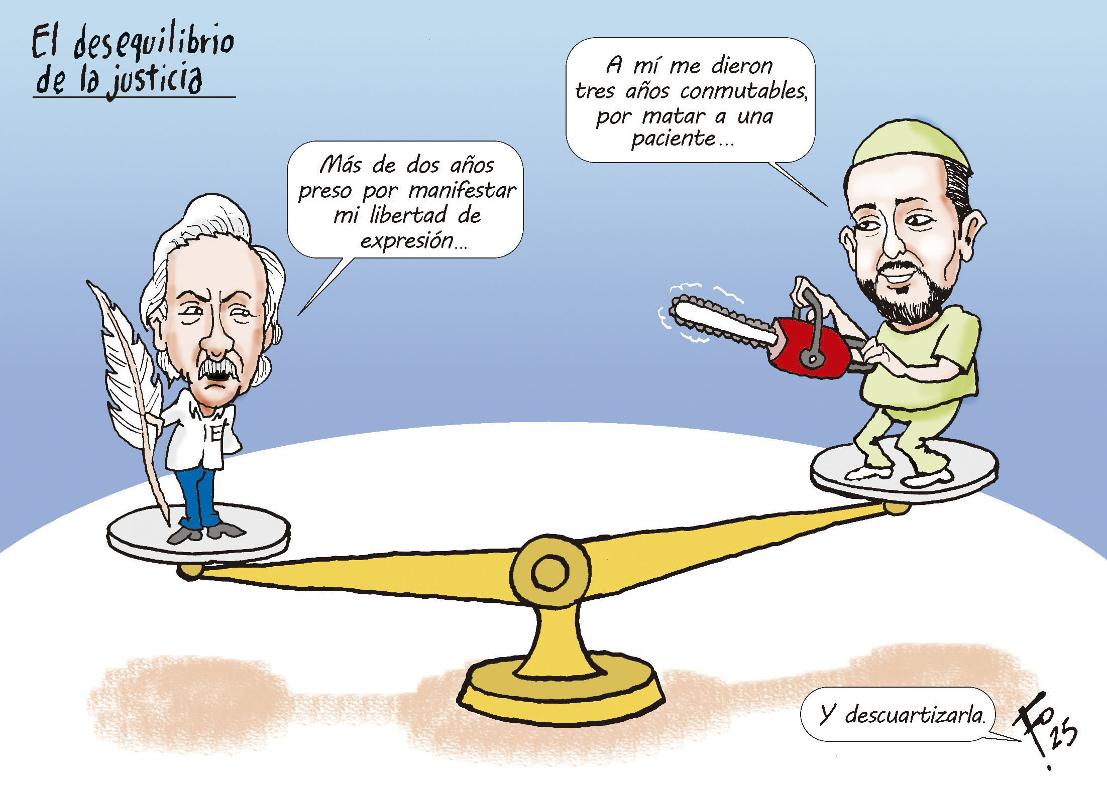 Personajes: José Rubén Zamora y Kevin Malouf.